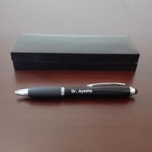 Backlit Name Click Stylus Pen