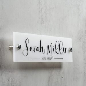 Office Name Sign