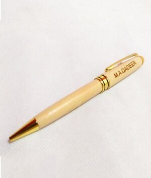 Wooden Pen With Engraved Name
