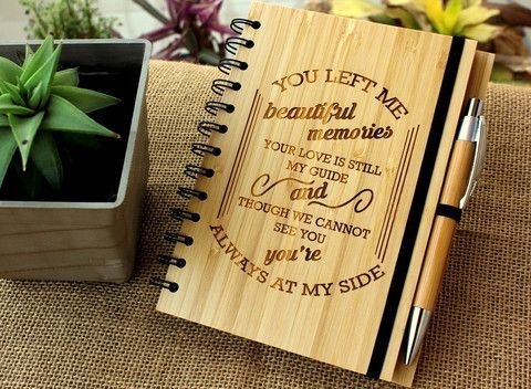 You_left_me_beautiful_memories_-_Personalized_Wooden_Notebook.jpg
