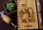 CUSTOMIZE YOUR OWN WOODEN NOTEBOOK WITH PEN